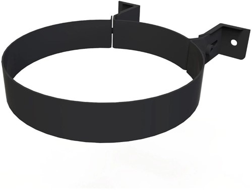 Muurbeugel 5-8 Cm Mat Emaille Ø80 mm