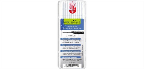 Pica Dry 4043 | Navulling a 10 stuks | Wit