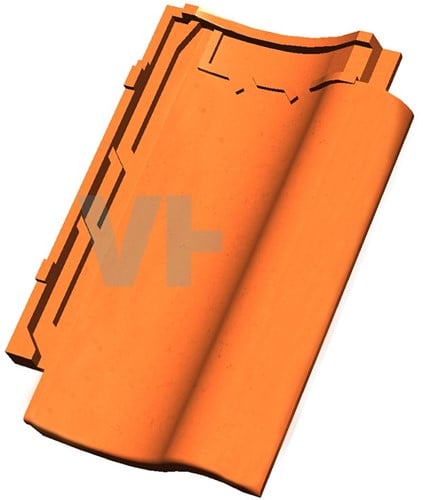 Monier Nieuwe Hollander Natuurrood Pan