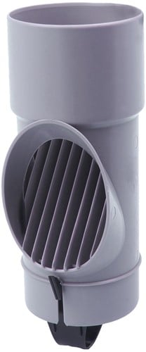 Pvc 80mm Bladvanger / Loofaf - Mof/Verjongde Spie