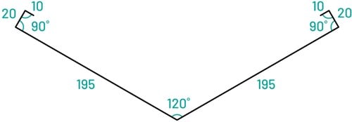PREFORM Kilgoot 195 X 195 mm | 2 Meter