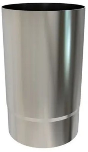 Pijp Rvs 25 Cm EW Ø125 mm