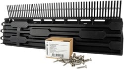 EBS Combi Dakvoetprofiel PRO | 125 mm | 12 meter set + RVS Schroeven