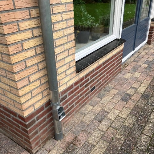 Zinken Bladvanger | Ø100 mm | Met Rvs Rooster | Alles voor