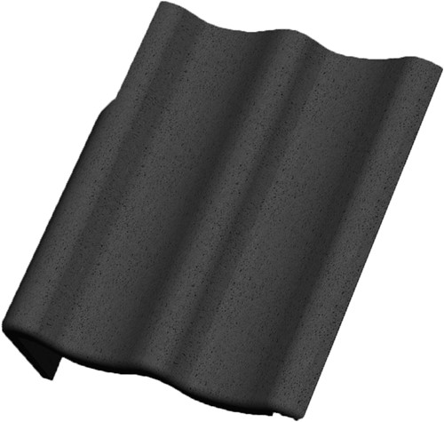 Nelskamp S-Pan Zwart Gevelpan Links