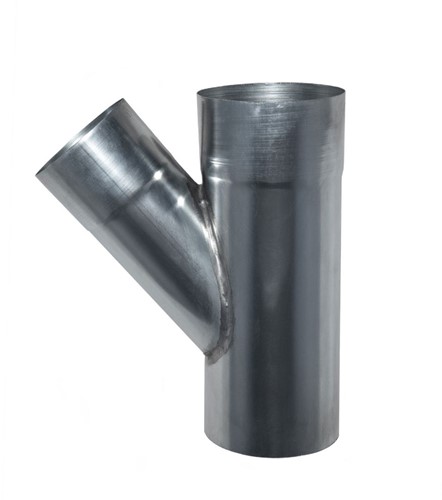 Zinken T-Stuk | Ø80X80X80 mm | 45°