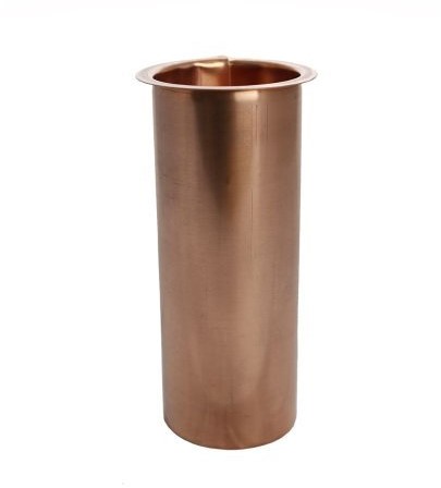 Tapeind Koper Bakgoot | Ø100 mm | 20 cm