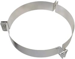 Tuidraadbeugel | TBV Dubbelwandig RVS Ø125 mm | TBV Enkelwandig Ø175 mm