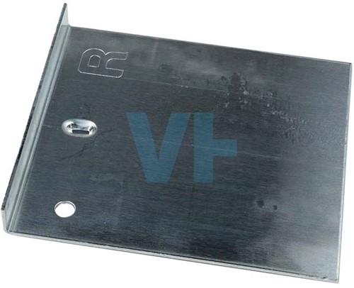 Daktrim Aluminium | 80x64 mm | Verbindingsplaatjes (Verpakt per 10 stuks)