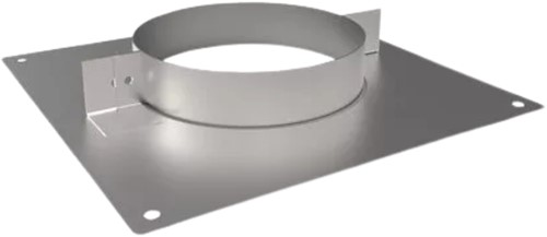 Verdiepingsondersteuning | TBV Dubbelwandig RVS Ø150 mm | TBV Enkelwandig Ø200 mm