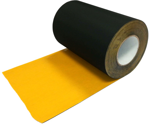 Epdm Zelfklevend Zwart 0,8 mm 250 mm 20 meter