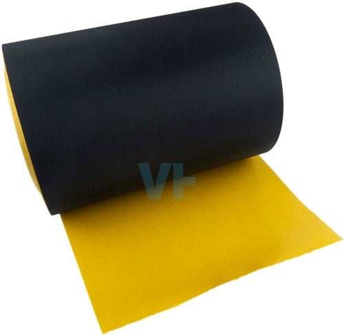 Epdm Zelfklevend Zwart 0,8 mm 250 mm 20 meter