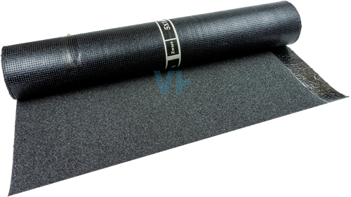 Bitumen dakbedekking Zwart Gemin | Zingum 470K24 | 5X1 meter 4.3 mm