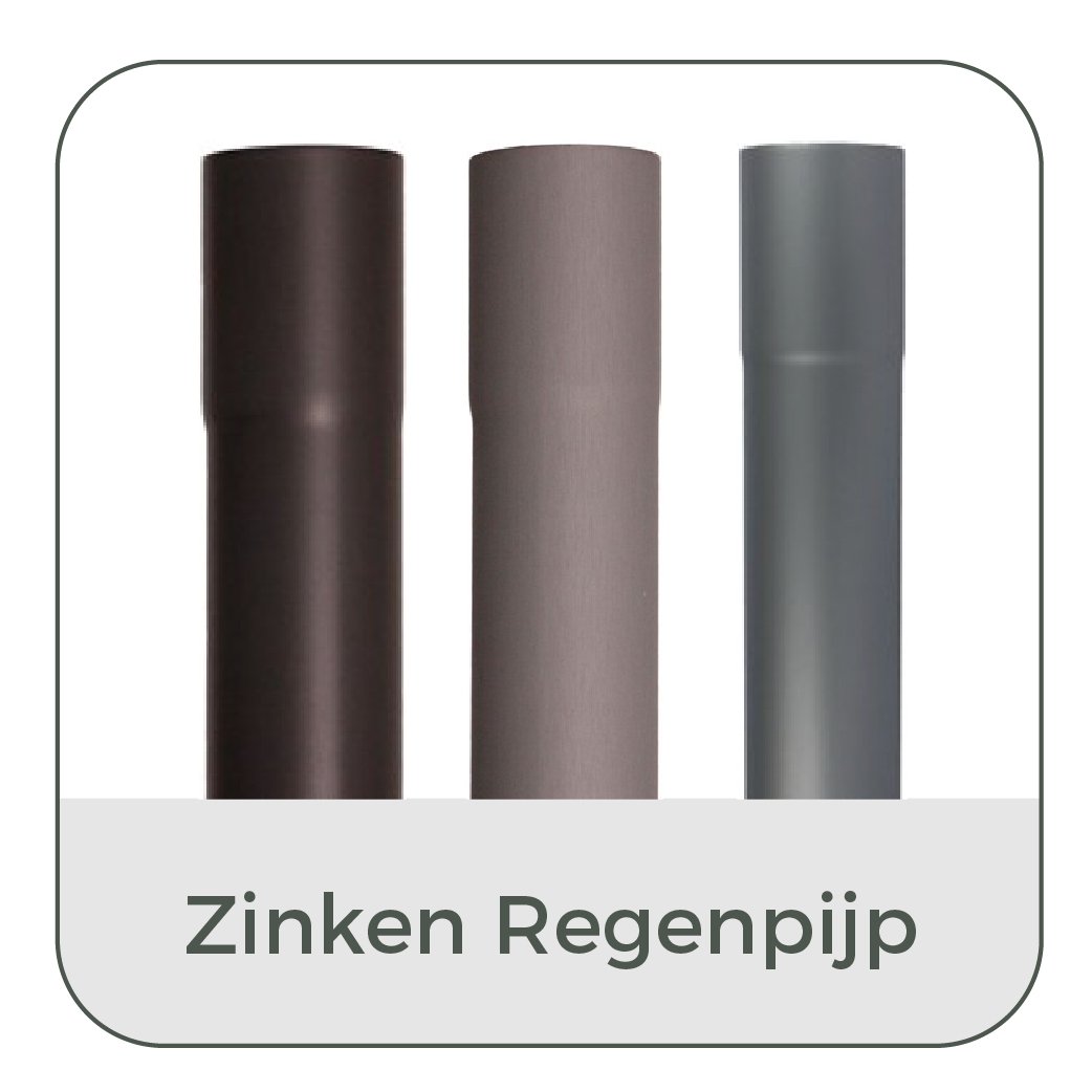 Waterafvoer - Materiaal - Zinken regenpijp