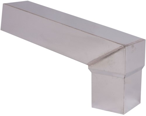 Zinken Stadsuitloop Vierkant 60 x 80 mm | 80 x 80 mm