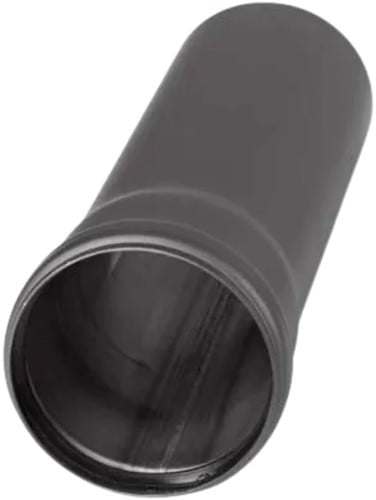 Pijp 25 Cm Zwart Pellet Ø80 mm